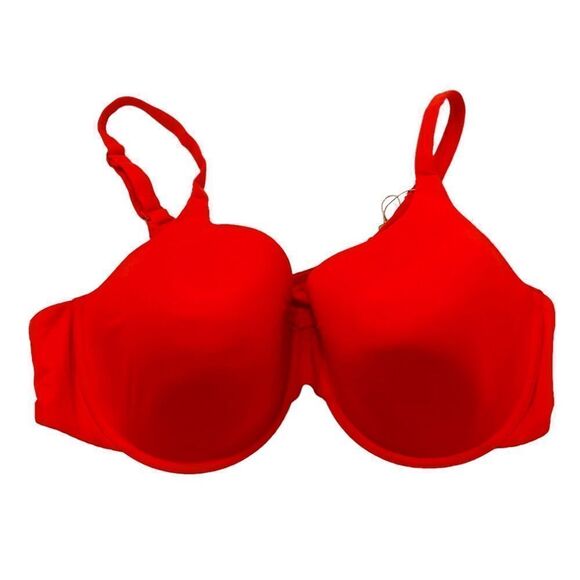 SKIMS Ruby Red T Shirt Bra Sz 44C NWT - Picture 11 of 14